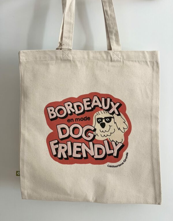Tote bag Bordeaux en mode dog friendly