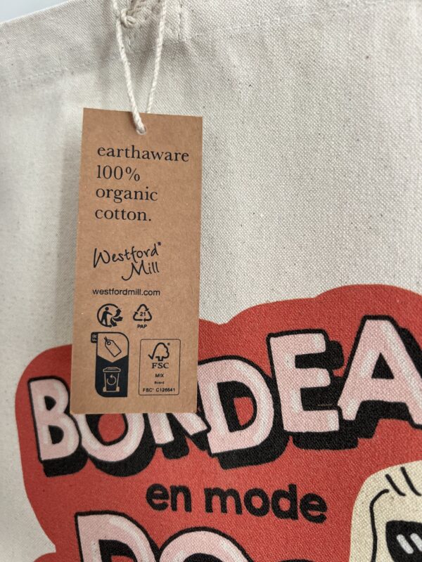 Tote bag Bordeaux en mode dog friendly